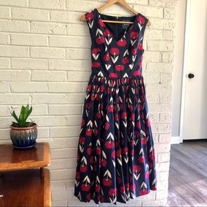 Navy Modcloth Dress